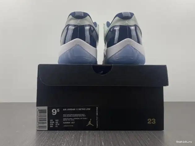 One Kick 11 528895-007 Low Air Georgetown Jordan Retro 0530